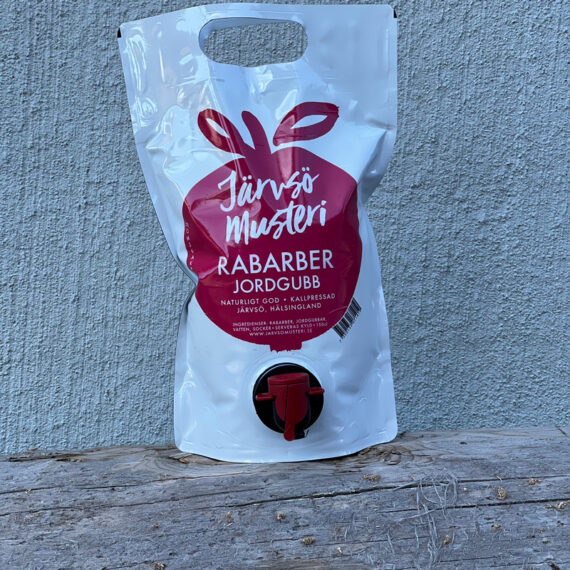 Rabarber - Jordgubbsdryck, 1,5L